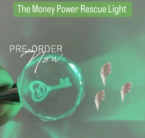 PREMIERE:  THE MONEY POWER LIGHT Lieferung erfolgt 07 2022